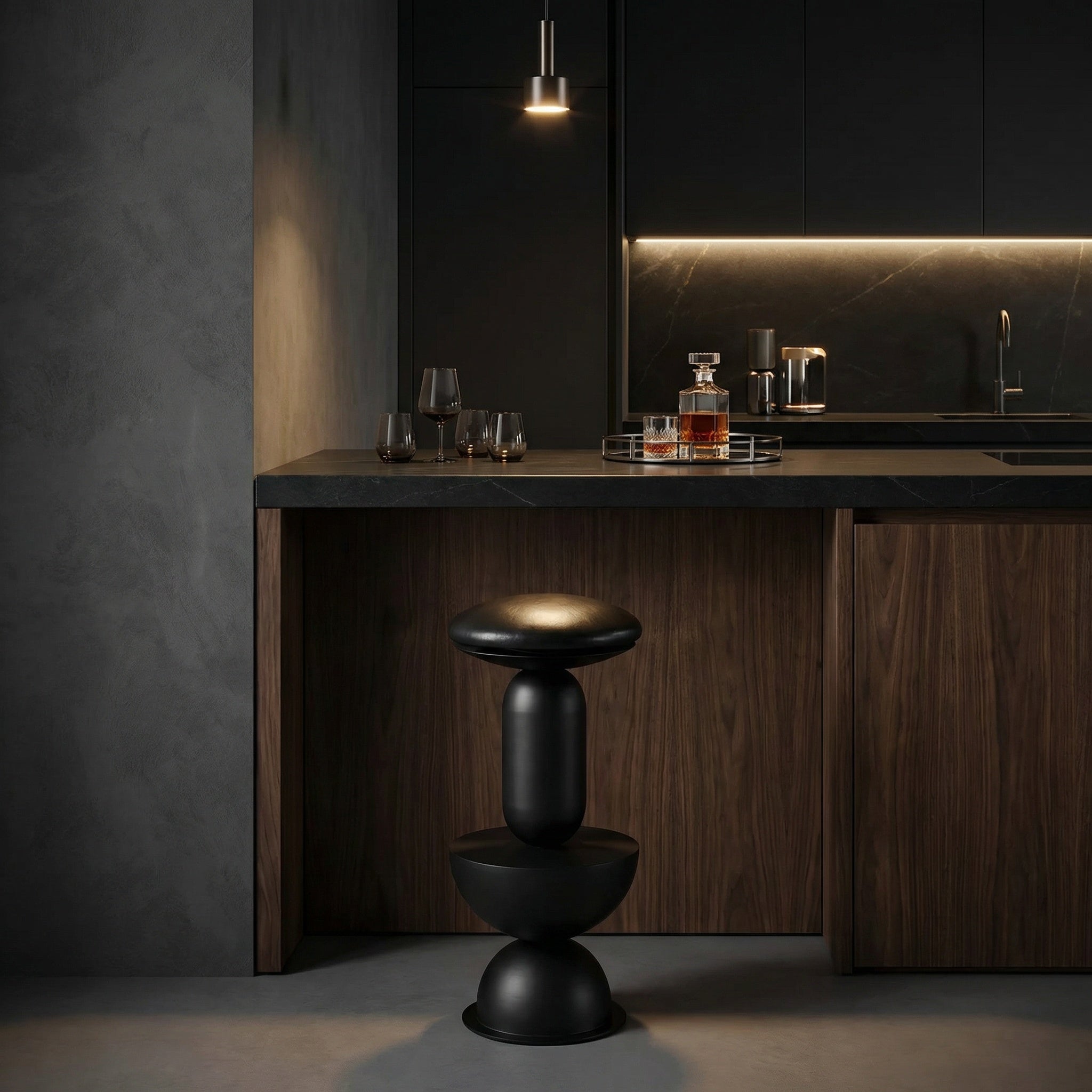 Perth Swivel Bar Stool