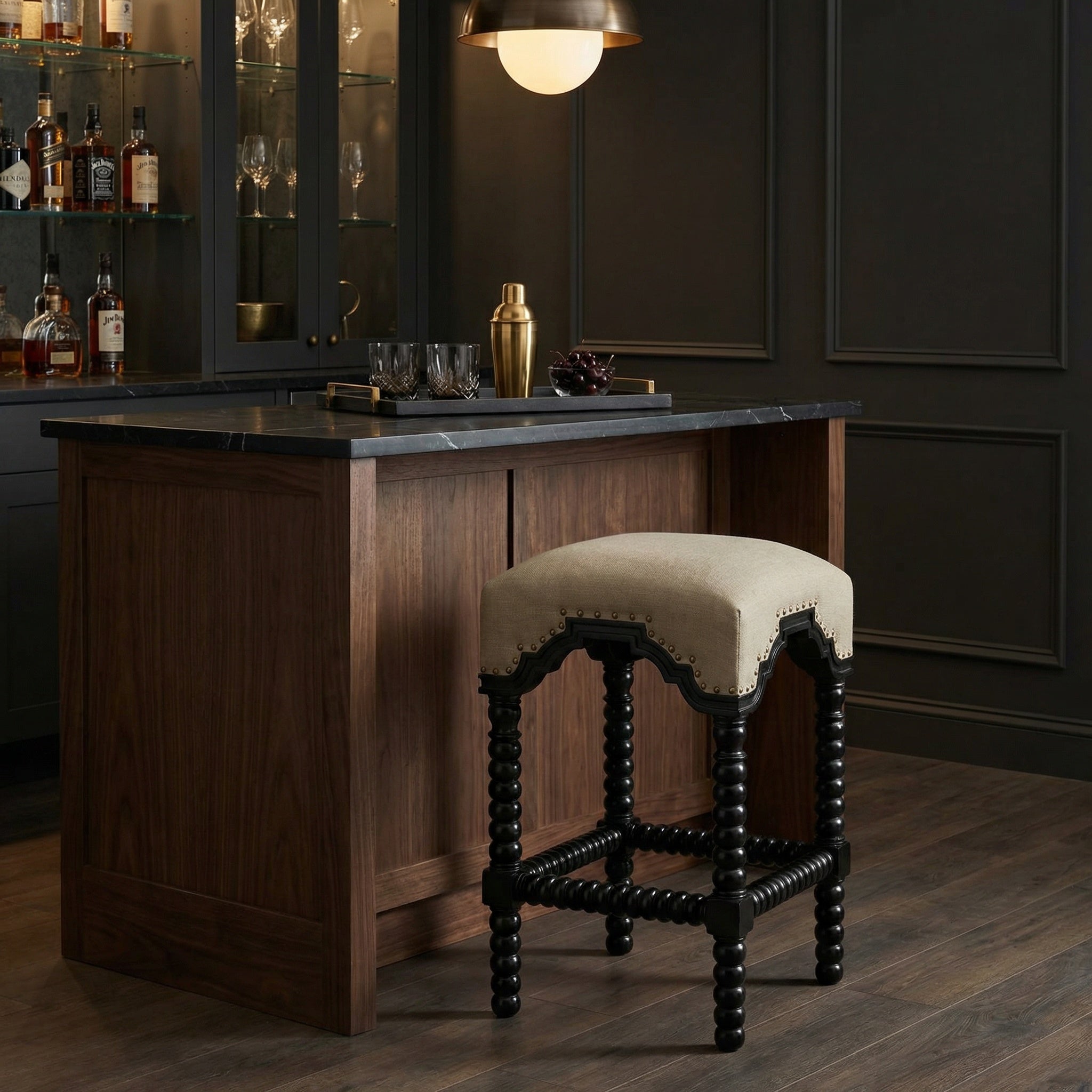 Abacus Counter Stool