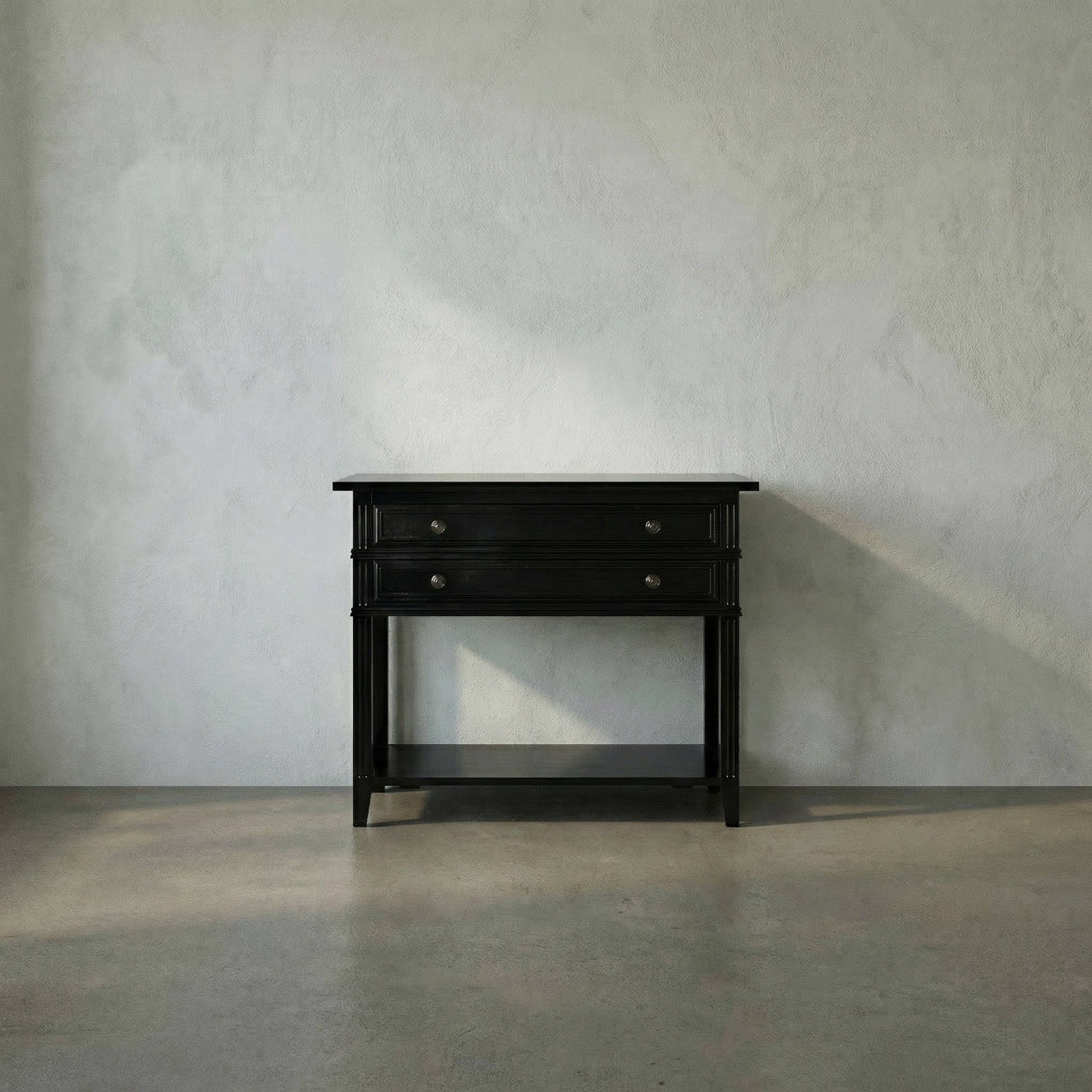 Colonial 2-Drawer Side Table