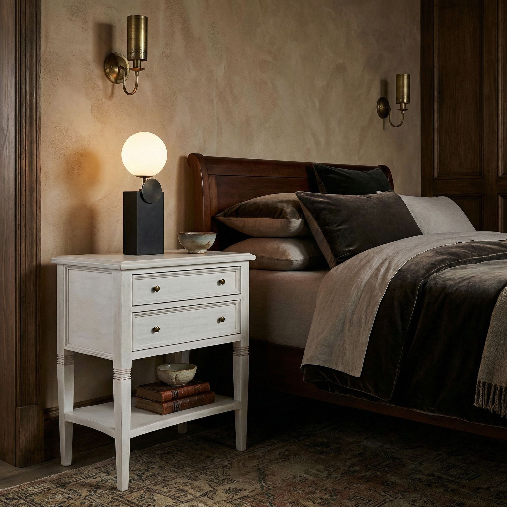 Oxford 2-Drawer Side Table