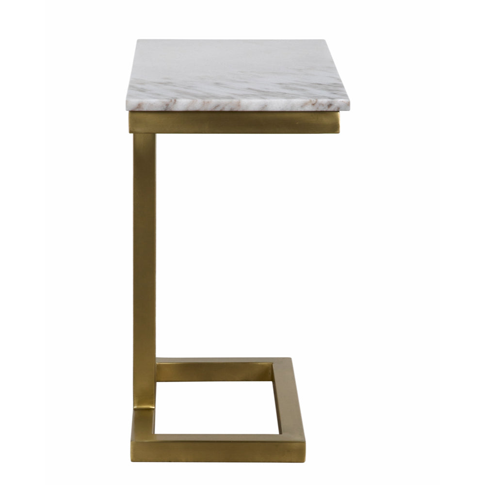 Noir Alonzo Side Table - Thumbnail 2