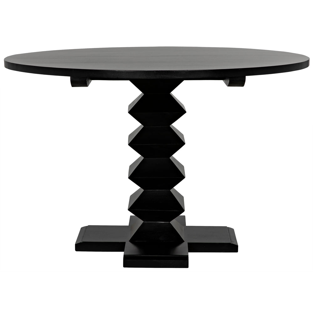 Zig-Zag Dining Table Dining Tables Noir , Black Friday Sale Noir Furniture Sale, Old Bones Co, Mid Century Furniture Sale, Four Hands Furniture, Black Friday Sale Zig-Zag Dining Table,Gus Sale, Perigold Zig-Zag Dining Table Dining Tables Black Friday Sale , Perigold Sale Zig-Zag Dining Table,Zig-Zag Dining Table Lulu and Georgia, Burke Decor Sale Zig-Zag Dining Table, www.oldbonesco.com