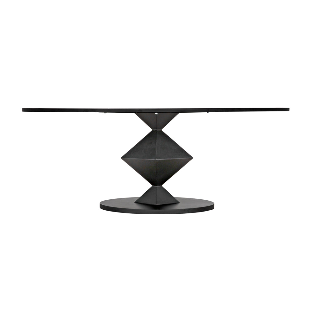 Katana Oval Dining Table Dining Tables Noir , Black Friday Sale Noir Furniture Sale, Old Bones Co, Mid Century Furniture Sale, Four Hands Furniture, Black Friday Sale Katana Oval Dining Table,Gus Sale, Perigold Katana Oval Dining Table Dining Tables Black Friday Sale , Perigold Sale Katana Oval Dining Table,Katana Oval Dining Table Lulu and Georgia, Burke Decor Sale Katana Oval Dining Table, www.oldbonesco.com