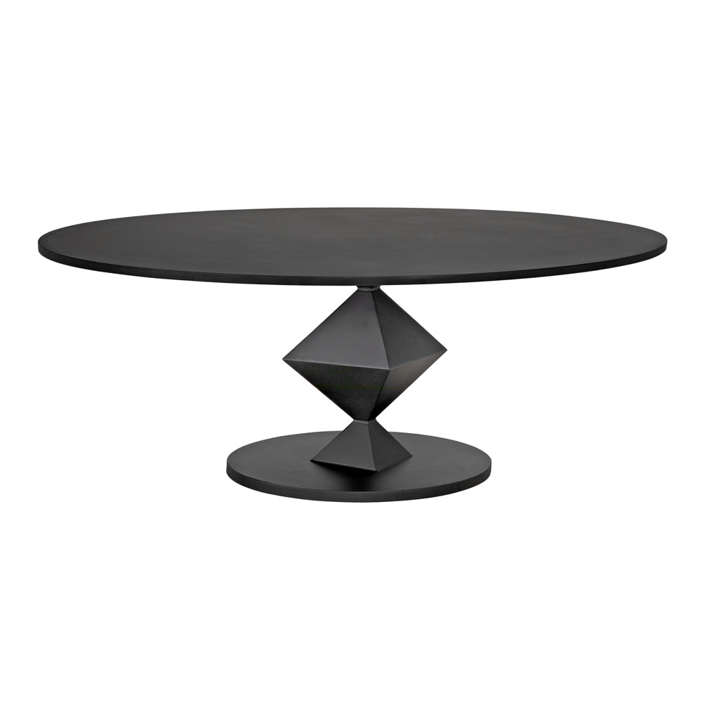 Katana Oval Dining Table Dining Tables Noir , Black Friday Sale Noir Furniture Sale, Old Bones Co, Mid Century Furniture Sale, Four Hands Furniture, Black Friday Sale Katana Oval Dining Table,Gus Sale, Perigold Katana Oval Dining Table Dining Tables Black Friday Sale , Perigold Sale Katana Oval Dining Table,Katana Oval Dining Table Lulu and Georgia, Burke Decor Sale Katana Oval Dining Table, www.oldbonesco.com
