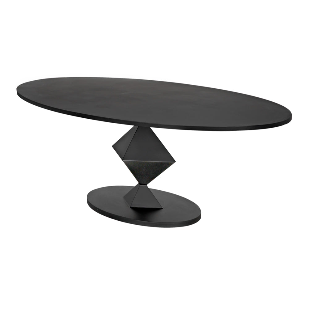 Katana Oval Dining Table Dining Tables Noir , Black Friday Sale Noir Furniture Sale, Old Bones Co, Mid Century Furniture Sale, Four Hands Furniture, Black Friday Sale Katana Oval Dining Table,Gus Sale, Perigold Katana Oval Dining Table Dining Tables Black Friday Sale , Perigold Sale Katana Oval Dining Table,Katana Oval Dining Table Lulu and Georgia, Burke Decor Sale Katana Oval Dining Table, www.oldbonesco.com