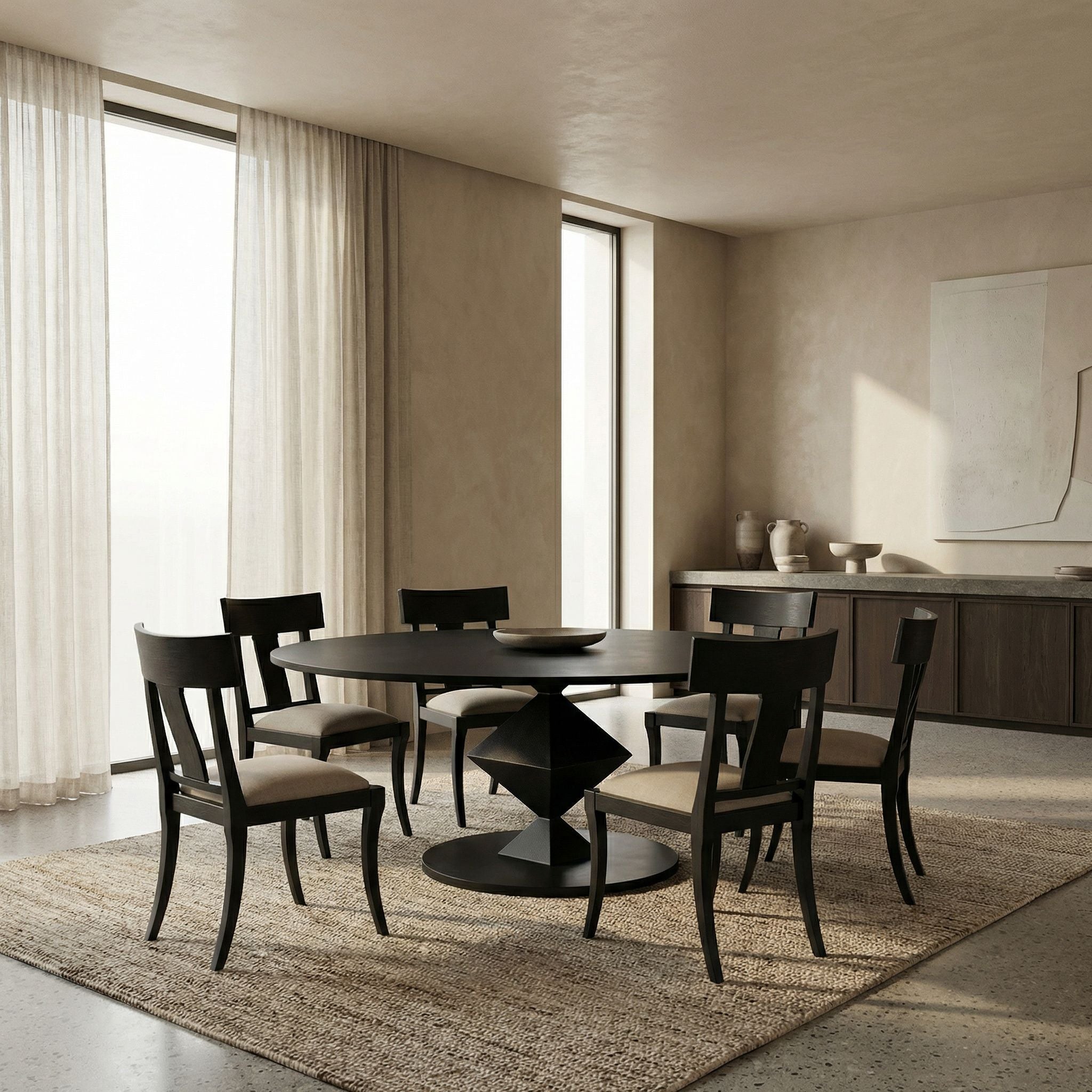 Katana Oval Dining Table