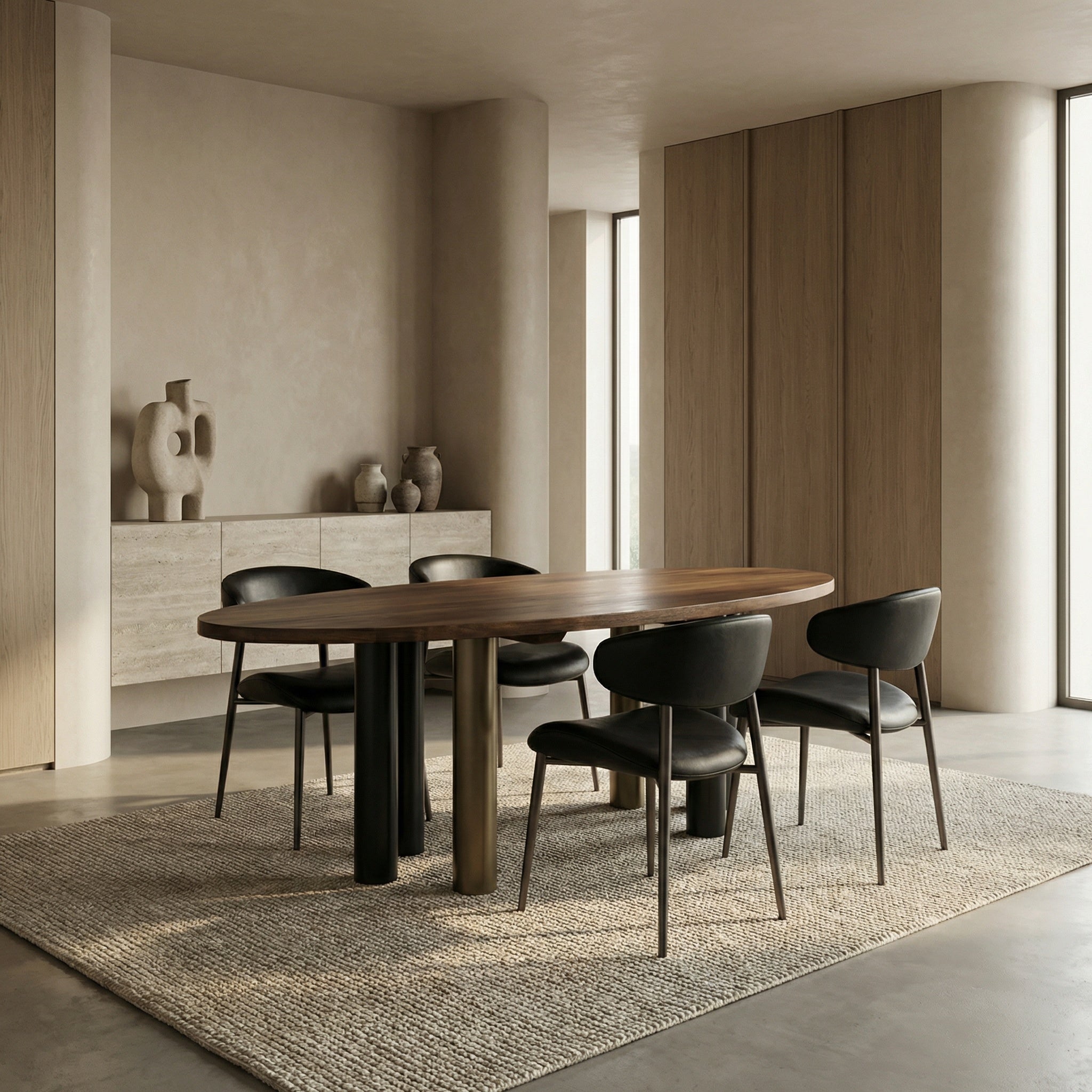 Journal Oval Dining Table