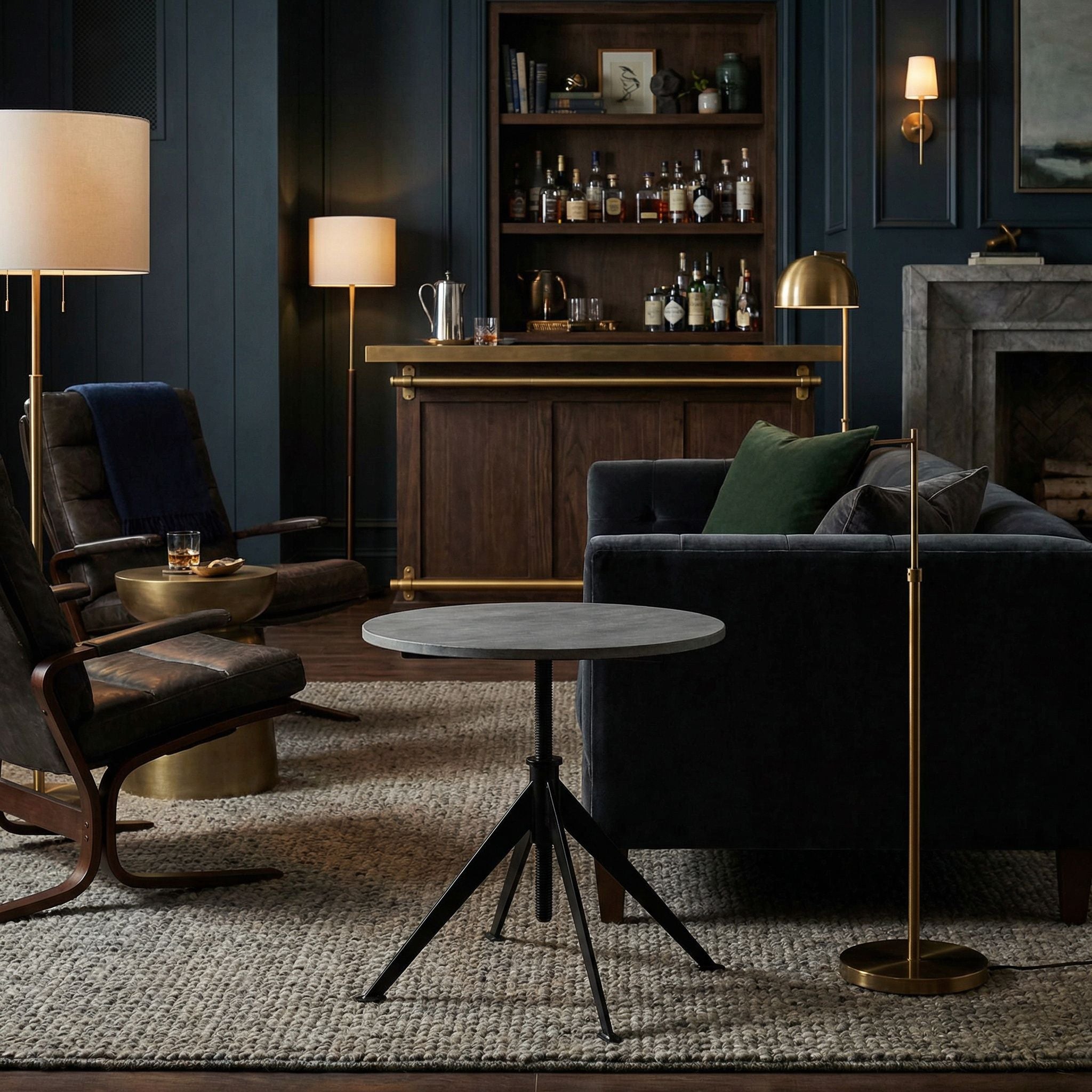 Matilo Adjustable Side Table