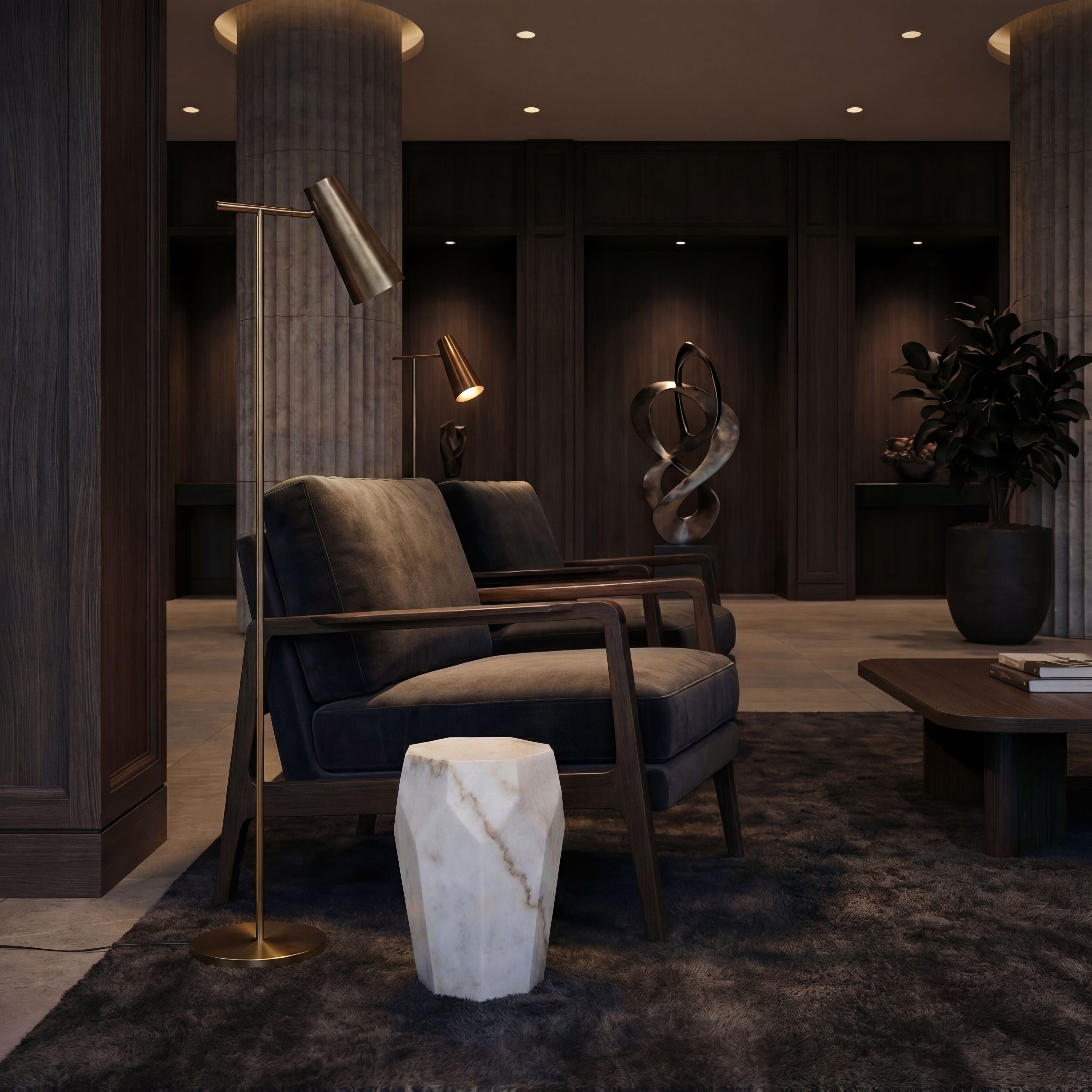 Monolith Side Table