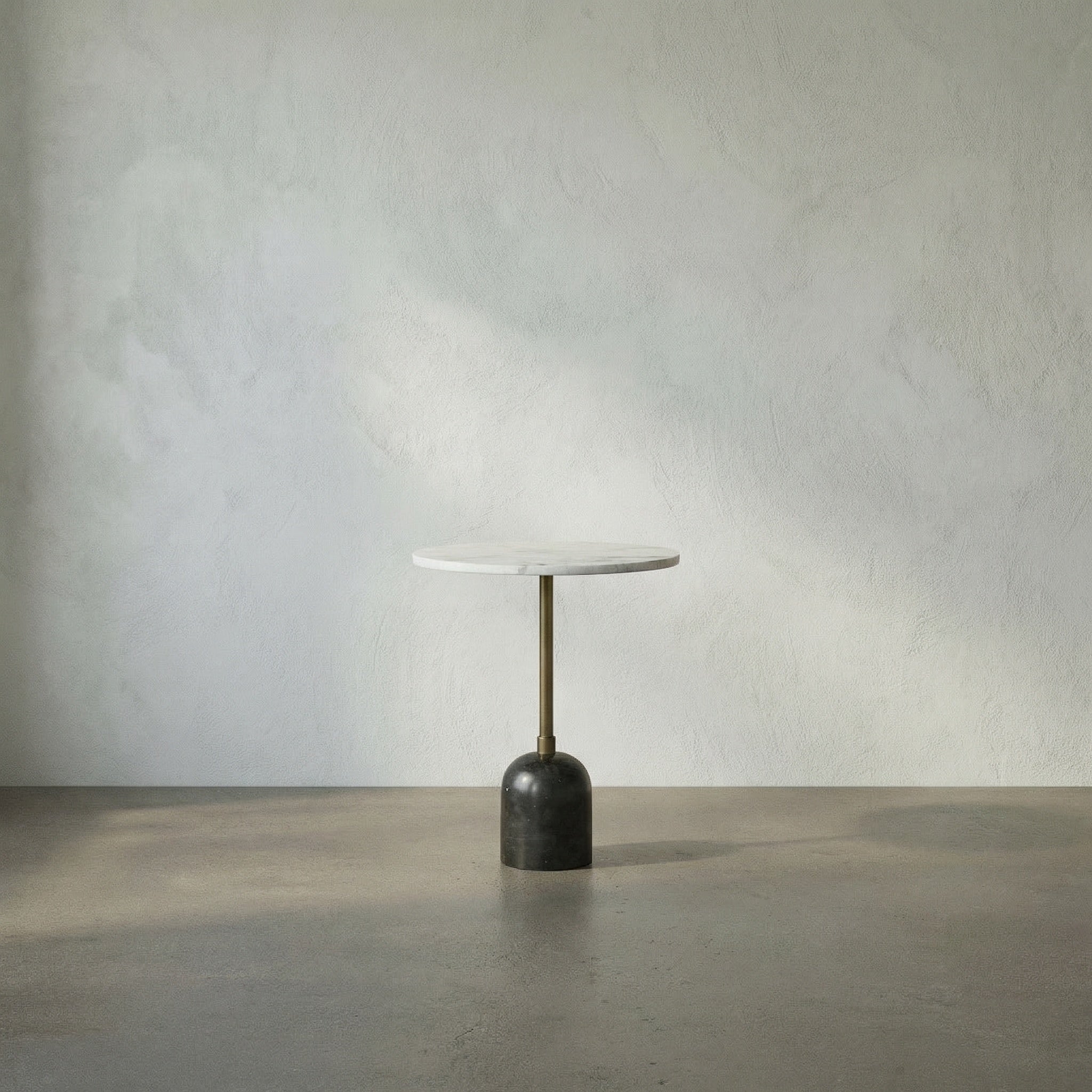 Shantu Side Table with Stone Top