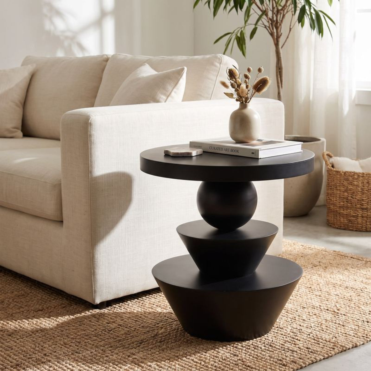Claudia Side Table by Noir