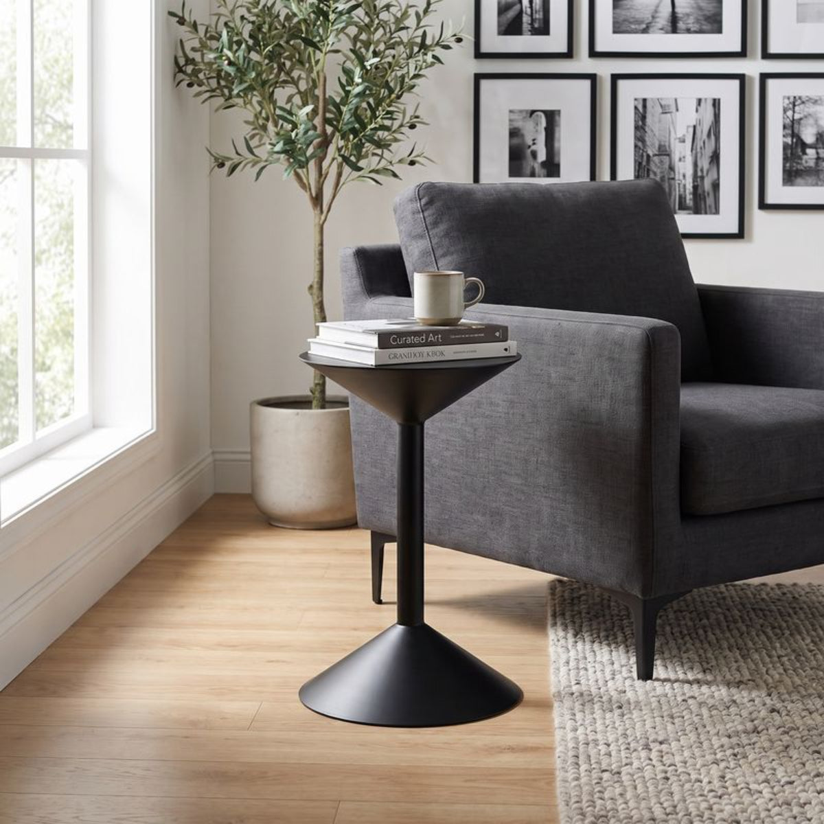 Naomi Side Table by Noir