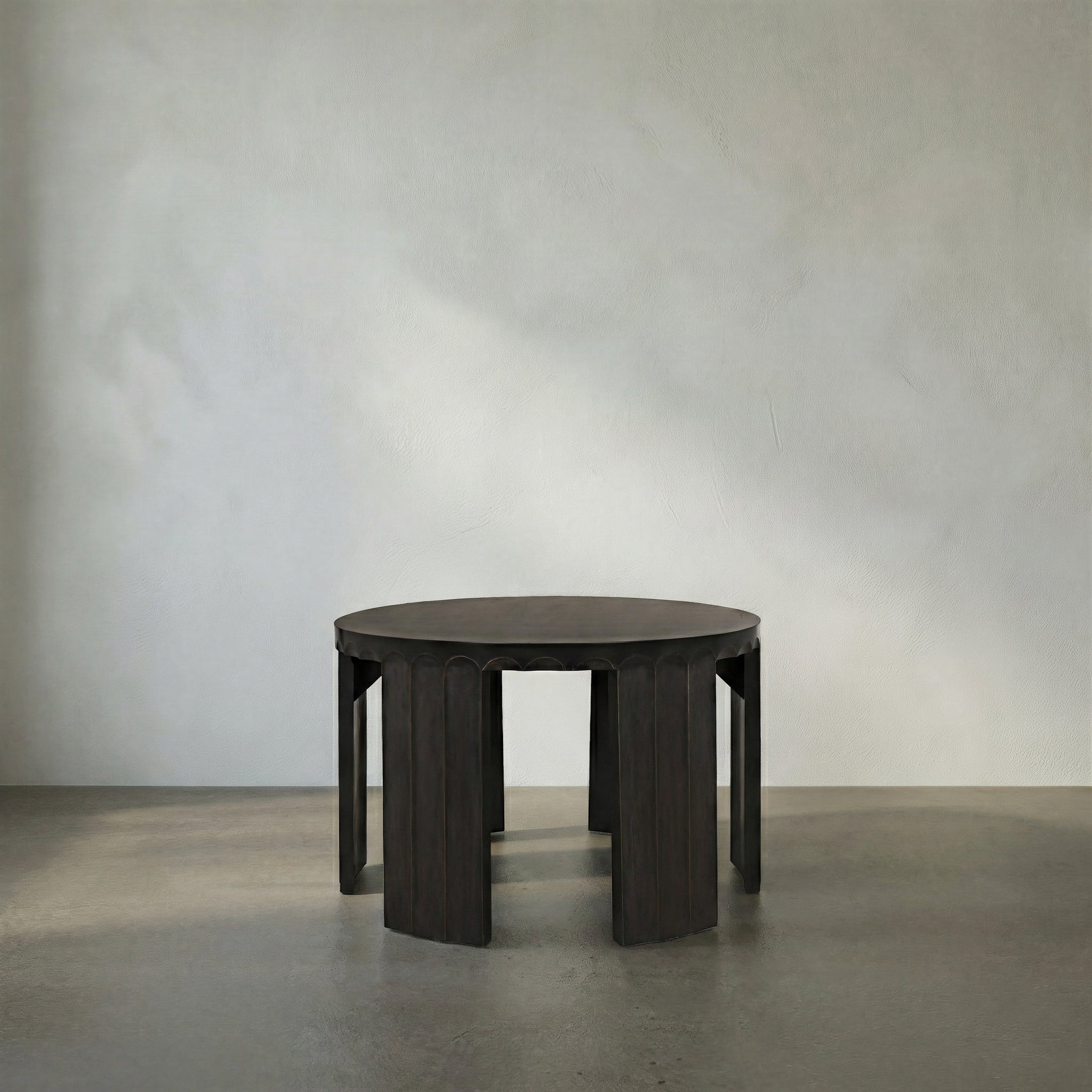 Fluted Side Table