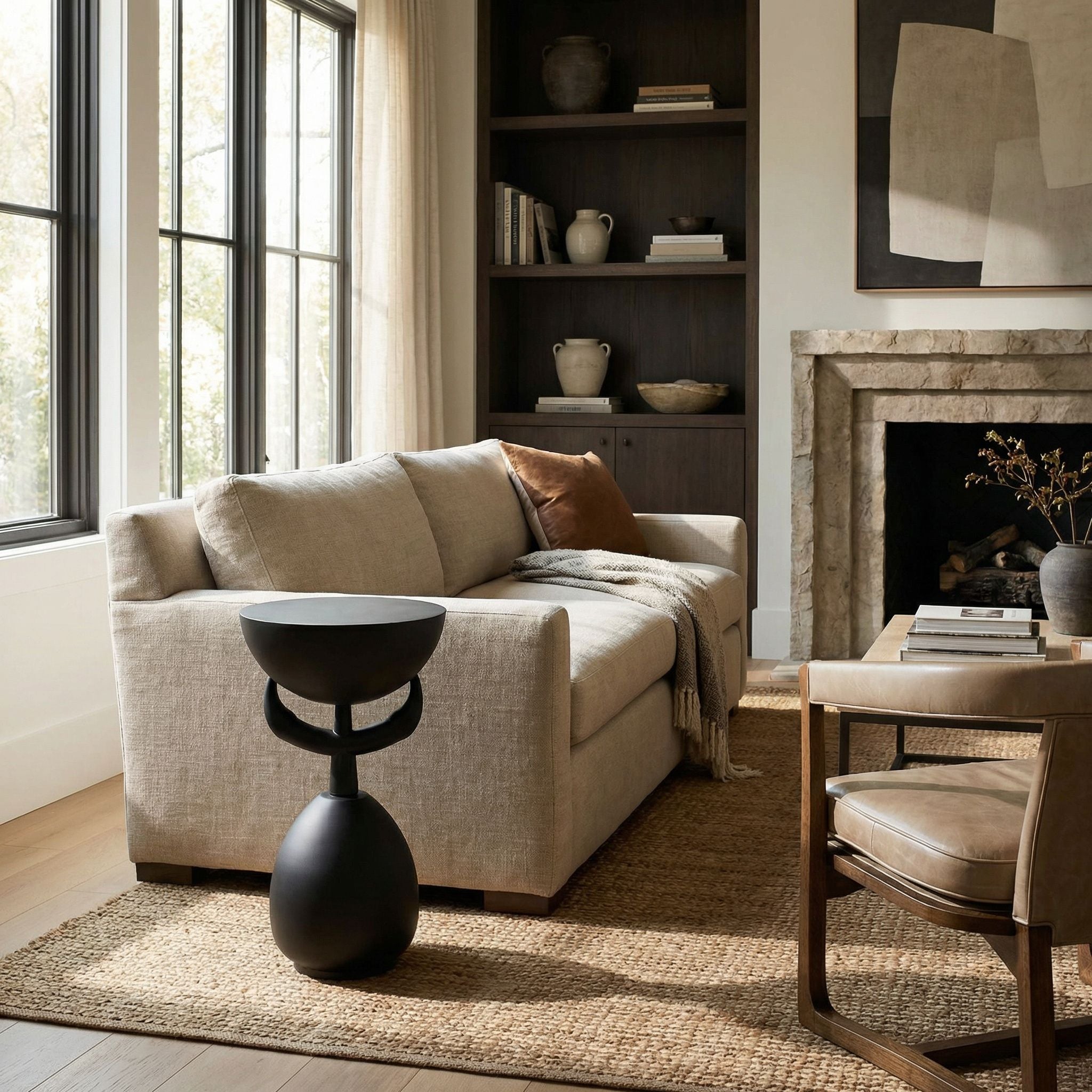 Africa Side Table