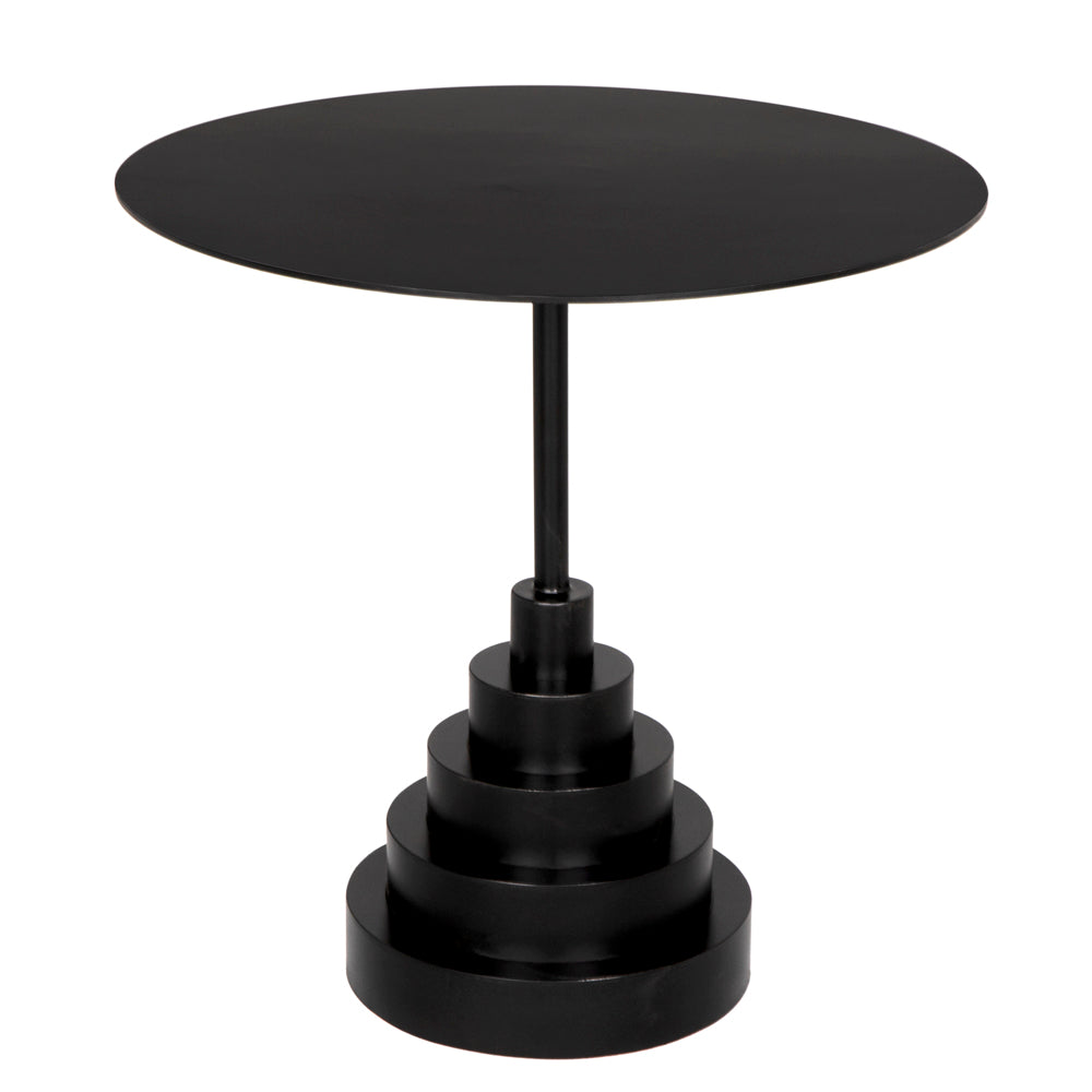 Nova Round Side Table Side & End Tables Noir , Black Friday Sale Noir Furniture Sale, Old Bones Co, Mid Century Furniture Sale, Four Hands Furniture, Black Friday Sale Nova Round Side Table,Gus Sale, Perigold Nova Round Side Table Side & End Tables Black Friday Sale , Perigold Sale Nova Round Side Table,Nova Round Side Table Lulu and Georgia, Burke Decor Sale Nova Round Side Table, www.oldbonesco.com