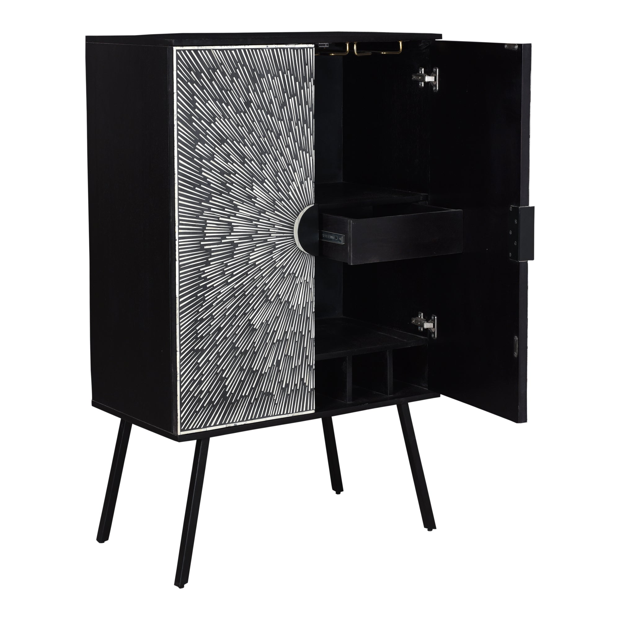 Sunburst Wine Cabinet Wine Cabinet Moe's    Four Hands, Mid Century Modern Furniture, Old Bones Furniture Company, Old Bones Co, Modern Mid Century, Designer Furniture, Furniture Sale, Warehouse Furniture Sale, Sunburst Wine Cabinet Sale, https://www.oldbonesco.com/