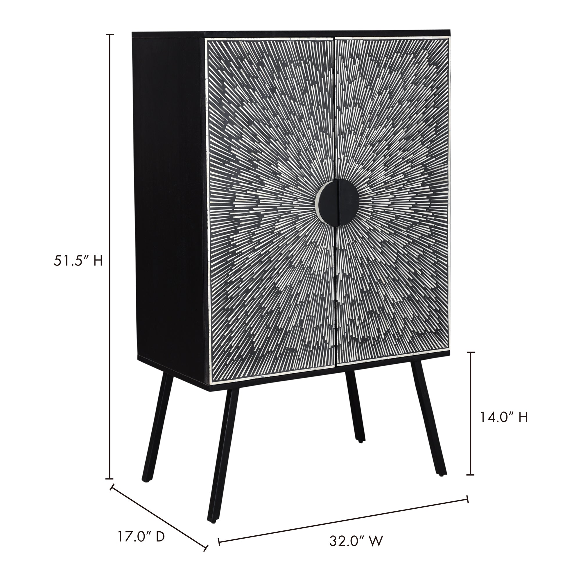 Sunburst Wine Cabinet Wine Cabinet Moe's    Four Hands, Mid Century Modern Furniture, Old Bones Furniture Company, Old Bones Co, Modern Mid Century, Designer Furniture, Furniture Sale, Warehouse Furniture Sale, Sunburst Wine Cabinet Sale, https://www.oldbonesco.com/