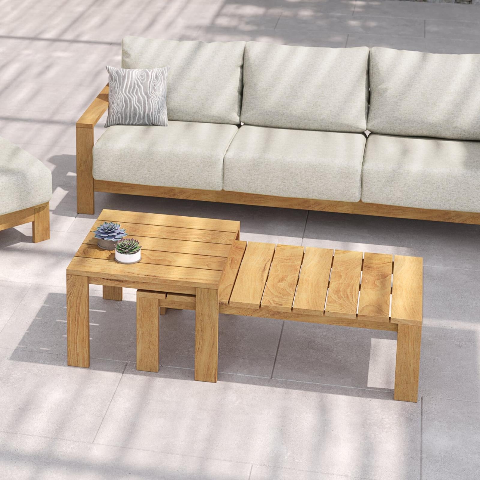 Gala Rectangular Low Coffee Table
