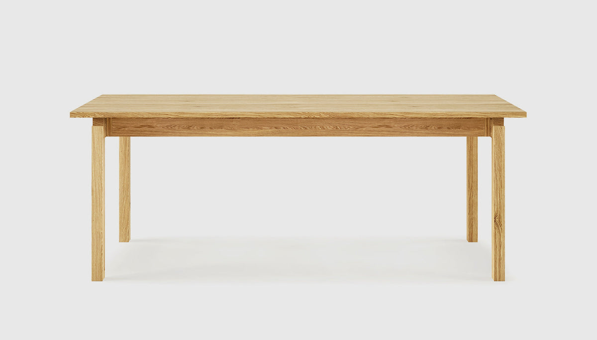 Versatile Annex Table: Notched Legs, Hand-Applied Finish