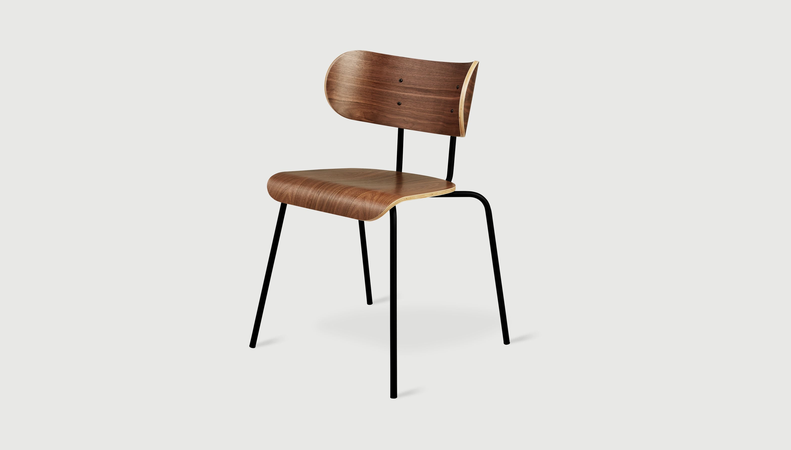 Bantam Dining Chair Natural Walnet / BlackDining Chair Gus*  Natural Walnet Black  Four Hands, Mid Century Modern Furniture, Old Bones Furniture Company, Old Bones Co, Modern Mid Century, Designer Furniture, https://www.oldbonesco.com/