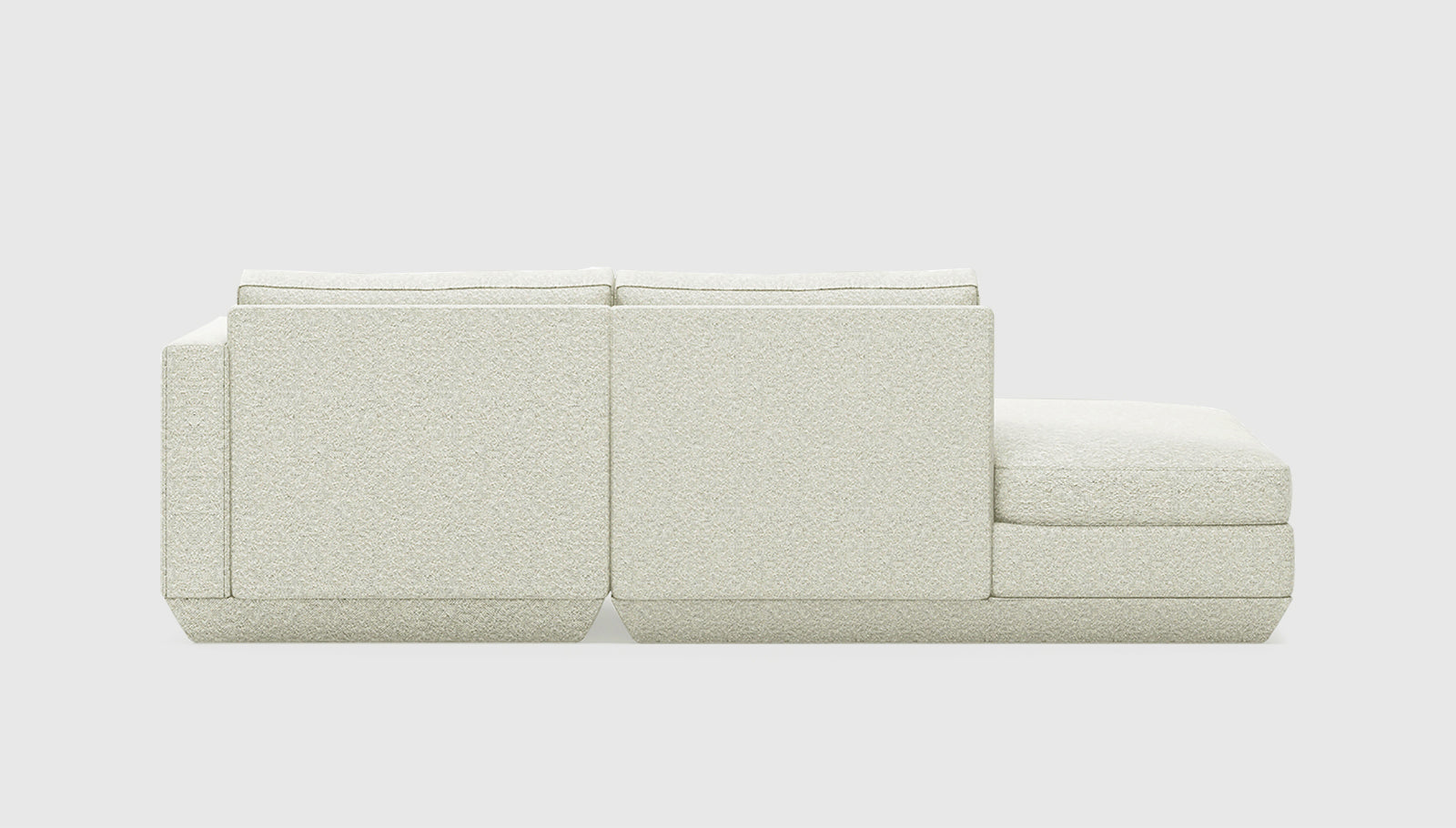 Podium Modular 2PC Lounge Lounge Sofa Gus*     Four Hands, Mid Century Modern Furniture, Old Bones Furniture Company, Old Bones Co, Modern Mid Century, Designer Furniture, https://www.oldbonesco.com/