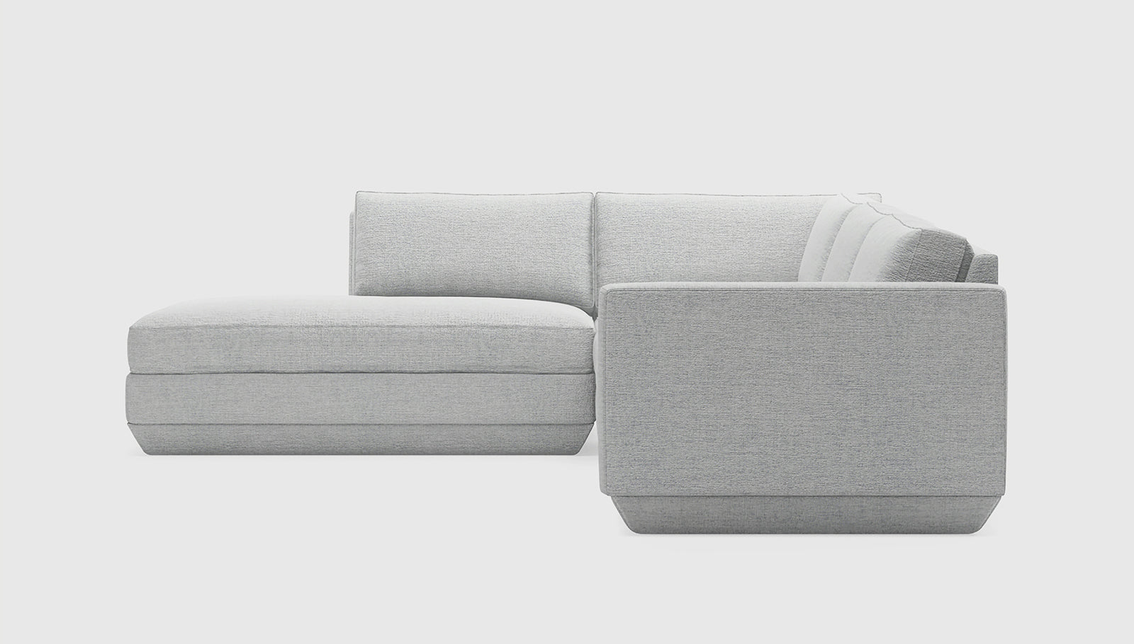 Podium Modular 4PC Lounge Sectional A Sectional Sofa Gus*     Four Hands, Mid Century Modern Furniture, Old Bones Furniture Company, Old Bones Co, Modern Mid Century, Designer Furniture, https://www.oldbonesco.com/