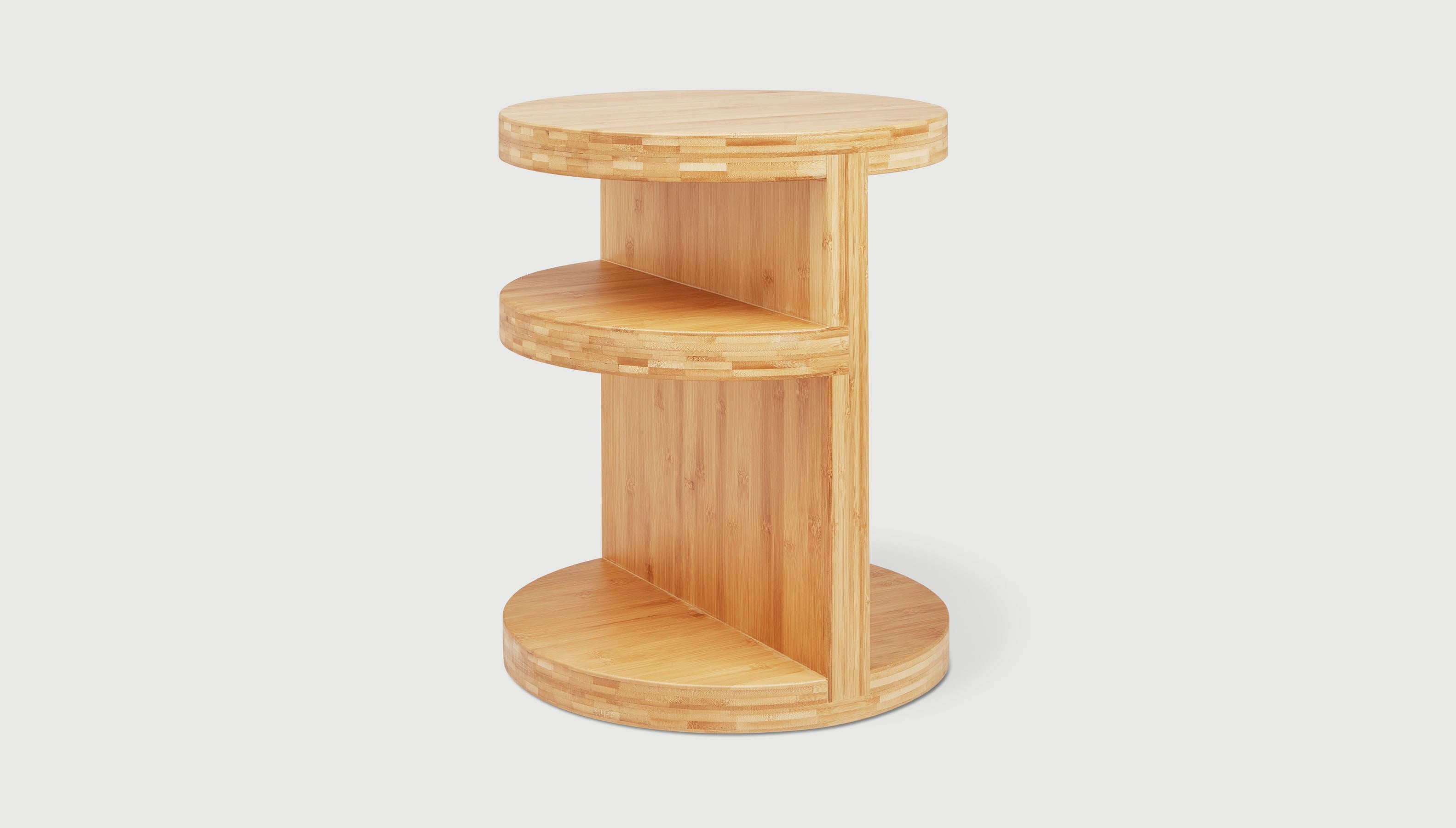 Monument End Table Natural Bamboo PlyAccent Table Gus*  Natural Bamboo Ply   Four Hands, Mid Century Modern Furniture, Old Bones Furniture Company, Old Bones Co, Modern Mid Century, Designer Furniture, https://www.oldbonesco.com/