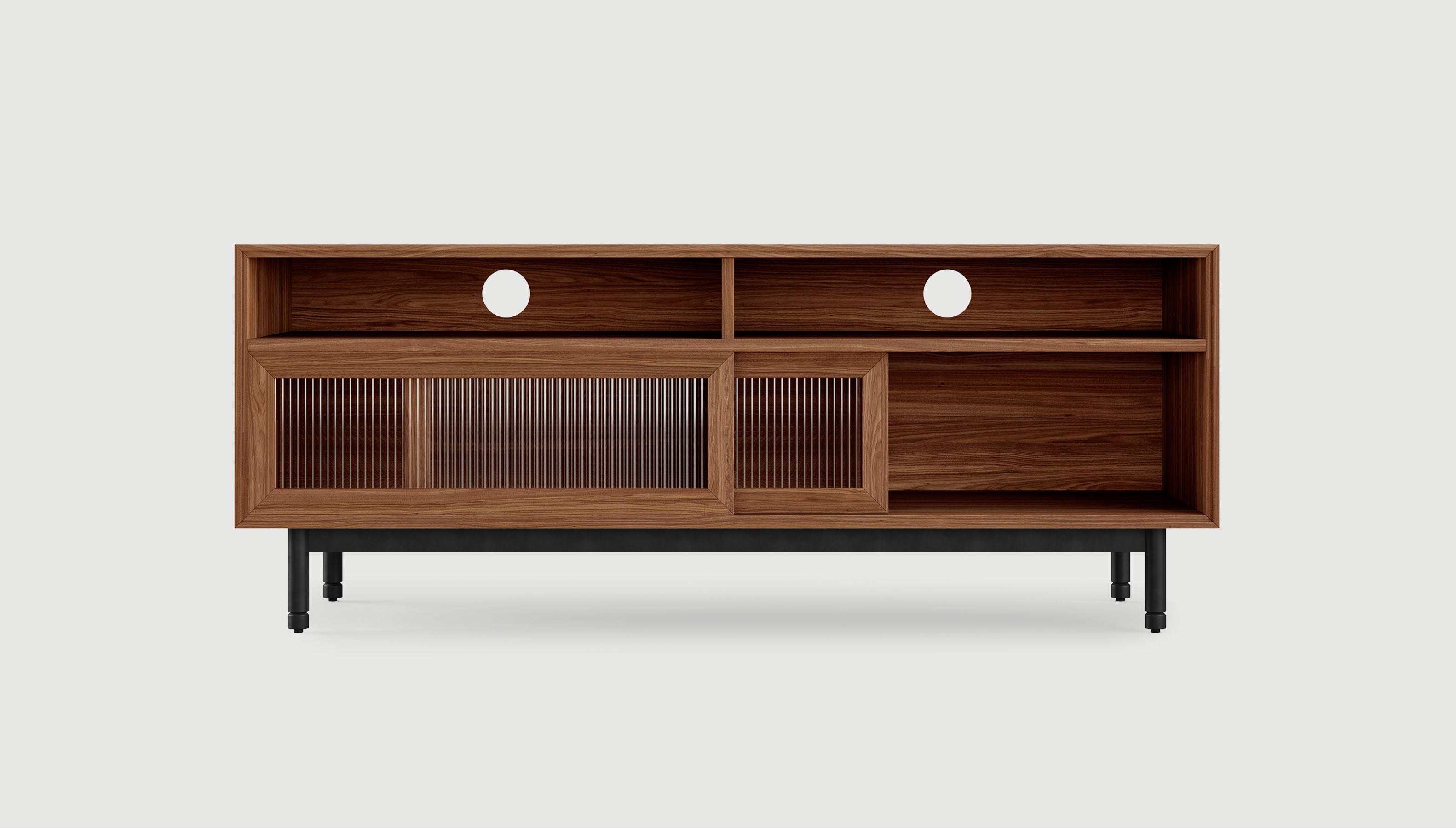 Munro Media Stand Storage Gus*     Four Hands, Mid Century Modern Furniture, Old Bones Furniture Company, Old Bones Co, Modern Mid Century, Designer Furniture, https://www.oldbonesco.com/