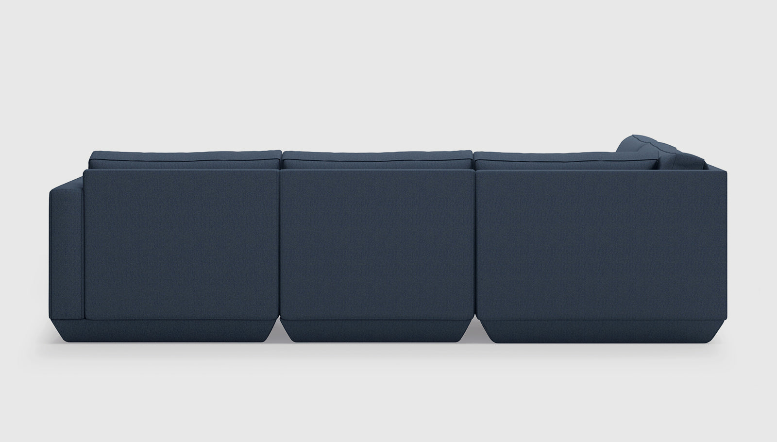 Podium Modular 4PC Lounge Sectional A Sectional Sofa Gus*     Four Hands, Mid Century Modern Furniture, Old Bones Furniture Company, Old Bones Co, Modern Mid Century, Designer Furniture, https://www.oldbonesco.com/
