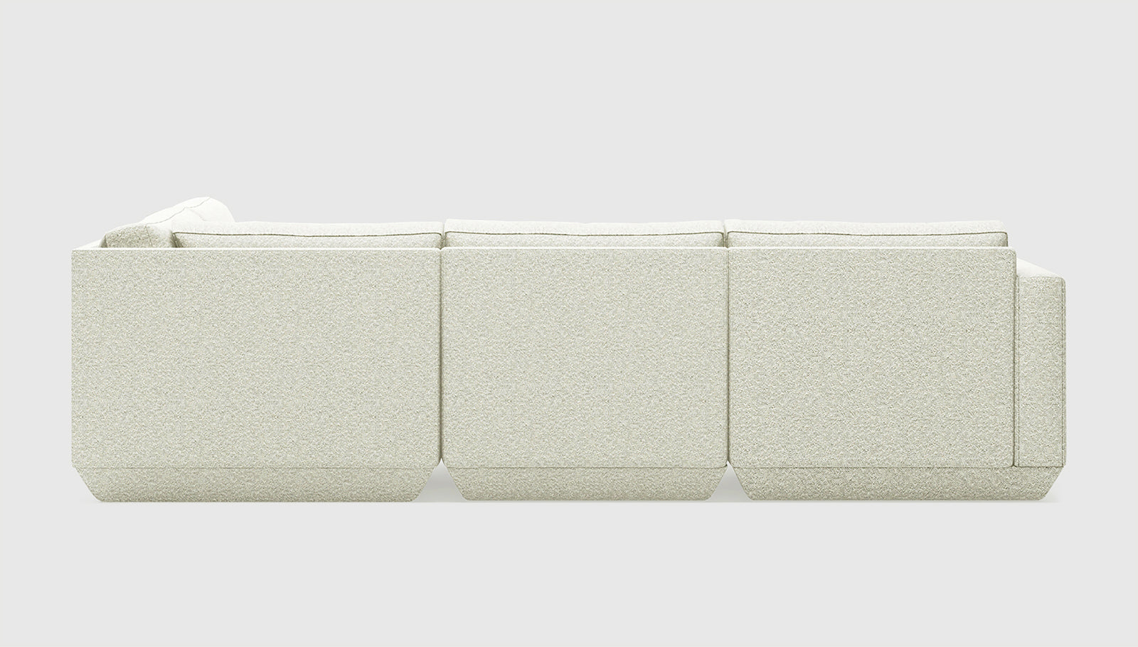 Podium Modular 4PC Lounge Sectional A Sectional Sofa Gus*     Four Hands, Mid Century Modern Furniture, Old Bones Furniture Company, Old Bones Co, Modern Mid Century, Designer Furniture, https://www.oldbonesco.com/