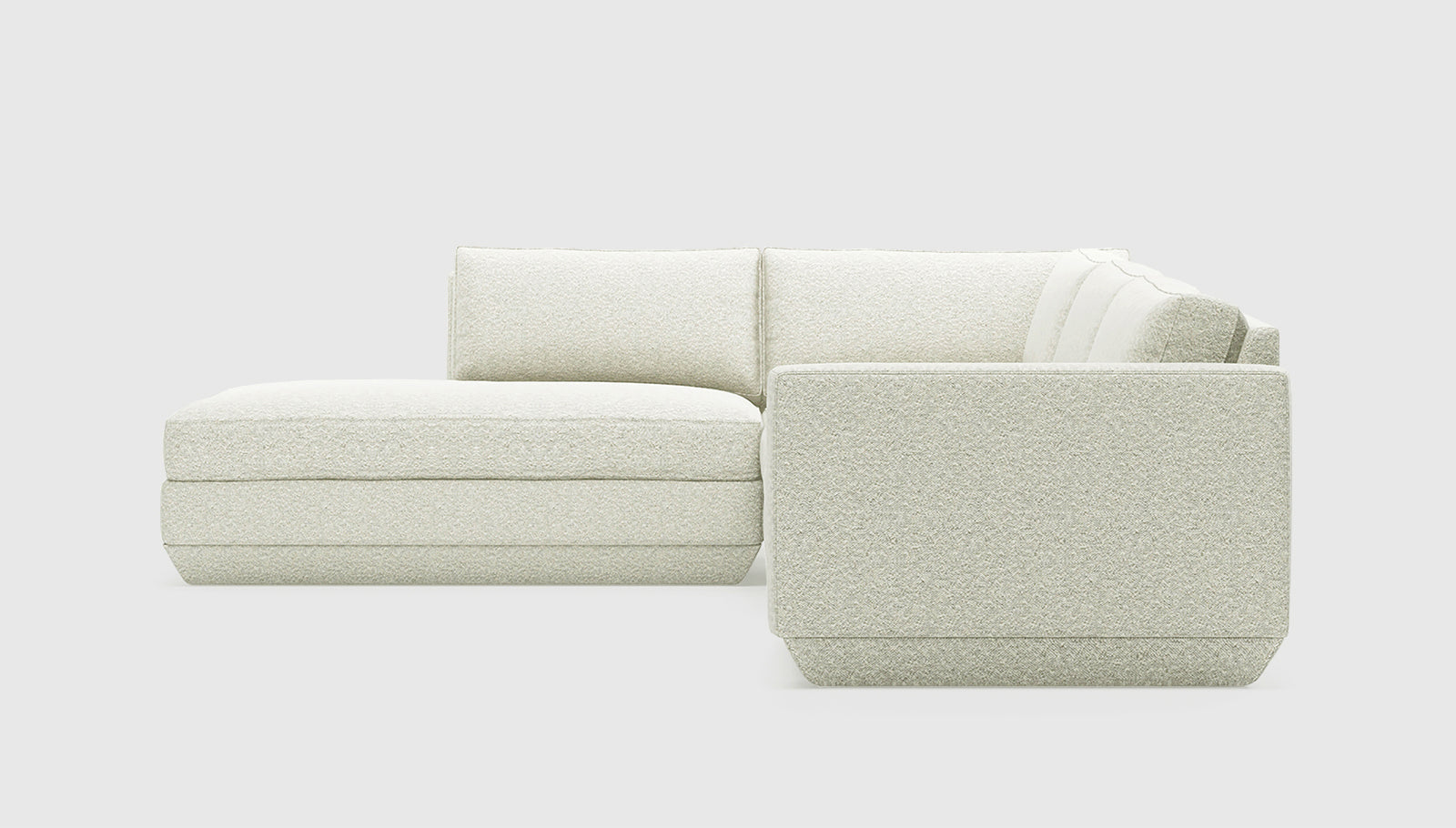 Podium Modular 4PC Lounge Sectional A Sectional Sofa Gus*     Four Hands, Mid Century Modern Furniture, Old Bones Furniture Company, Old Bones Co, Modern Mid Century, Designer Furniture, https://www.oldbonesco.com/