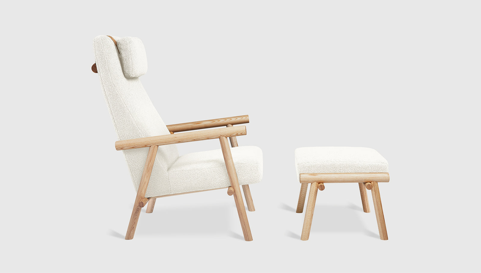 Labrador Chair & Ottoman Chair Gus*     Four Hands, Mid Century Modern Furniture, Old Bones Furniture Company, Old Bones Co, Modern Mid Century, Designer Furniture, https://www.oldbonesco.com/