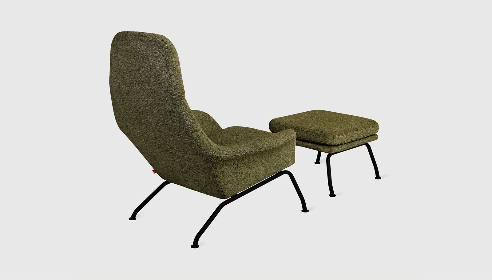Tallinn Chair & Ottoman Chair & Ottoman Gus*     Four Hands, Mid Century Modern Furniture, Old Bones Furniture Company, Old Bones Co, Modern Mid Century, Designer Furniture, https://www.oldbonesco.com/
