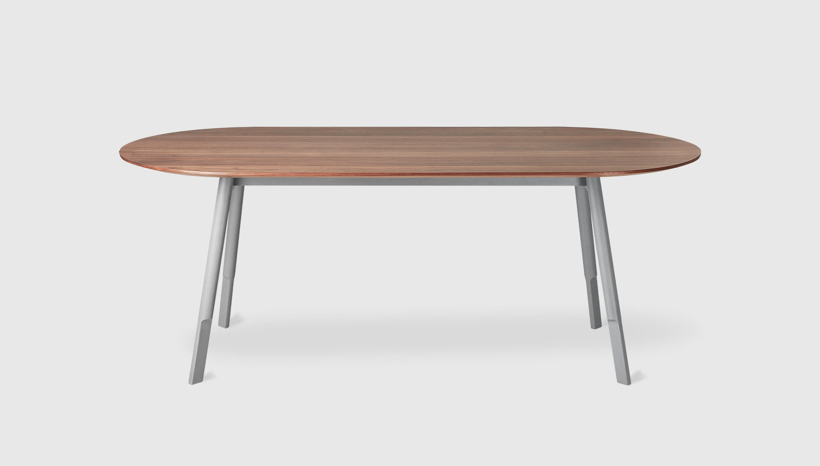 Bracket Dining Table - Oval Dining Table Gus*     Four Hands, Mid Century Modern Furniture, Old Bones Furniture Company, Old Bones Co, Modern Mid Century, Designer Furniture, https://www.oldbonesco.com/