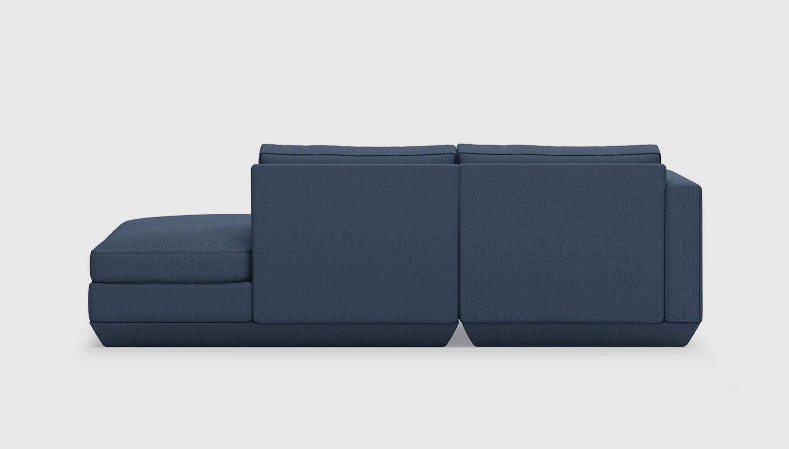 Podium Modular 2PC Lounge Lounge Sofa Gus*     Four Hands, Mid Century Modern Furniture, Old Bones Furniture Company, Old Bones Co, Modern Mid Century, Designer Furniture, https://www.oldbonesco.com/