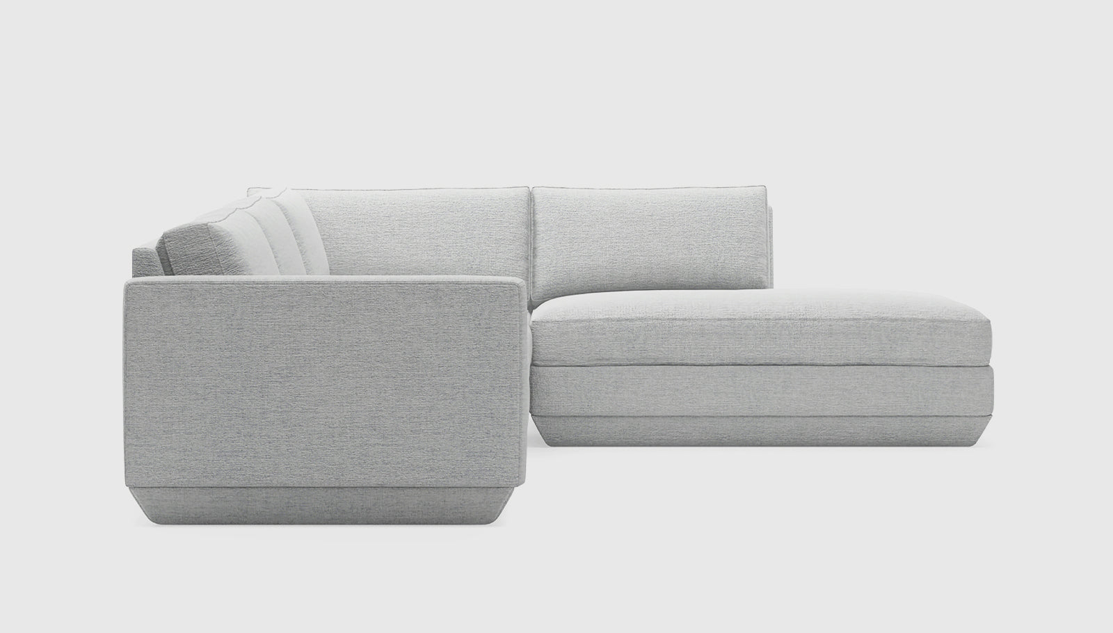 Podium Modular 4PC Lounge Sectional A Sectional Sofa Gus*     Four Hands, Mid Century Modern Furniture, Old Bones Furniture Company, Old Bones Co, Modern Mid Century, Designer Furniture, https://www.oldbonesco.com/
