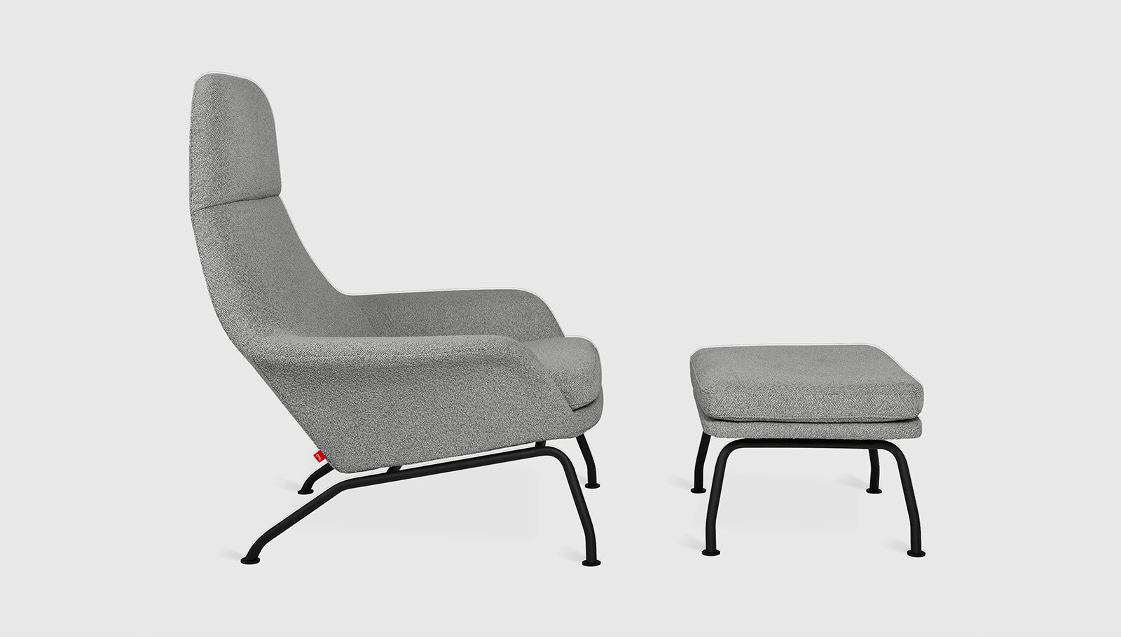 Tallinn Chair & Ottoman Chair & Ottoman Gus*     Four Hands, Mid Century Modern Furniture, Old Bones Furniture Company, Old Bones Co, Modern Mid Century, Designer Furniture, https://www.oldbonesco.com/