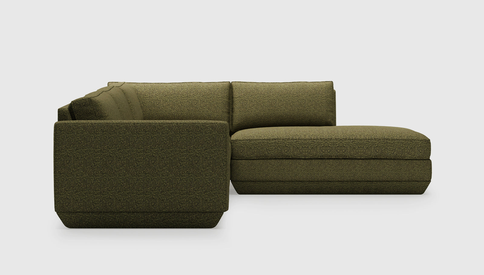 Podium Modular 4PC Lounge Sectional A Sectional Sofa Gus*     Four Hands, Mid Century Modern Furniture, Old Bones Furniture Company, Old Bones Co, Modern Mid Century, Designer Furniture, https://www.oldbonesco.com/