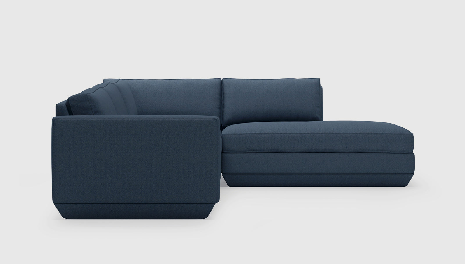 Podium Modular 4PC Lounge Sectional A Sectional Sofa Gus*     Four Hands, Mid Century Modern Furniture, Old Bones Furniture Company, Old Bones Co, Modern Mid Century, Designer Furniture, https://www.oldbonesco.com/