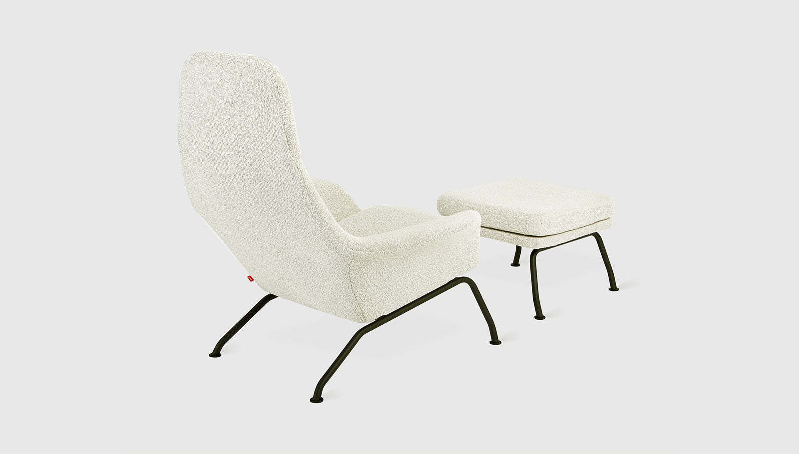 Tallinn Chair & Ottoman Chair & Ottoman Gus*     Four Hands, Mid Century Modern Furniture, Old Bones Furniture Company, Old Bones Co, Modern Mid Century, Designer Furniture, https://www.oldbonesco.com/