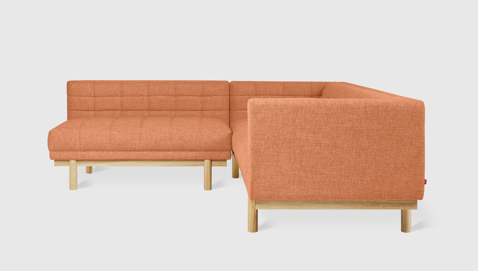 Mulholland Bi-Sectional Sectional Gus*     Four Hands, Mid Century Modern Furniture, Old Bones Furniture Company, Old Bones Co, Modern Mid Century, Designer Furniture, https://www.oldbonesco.com/