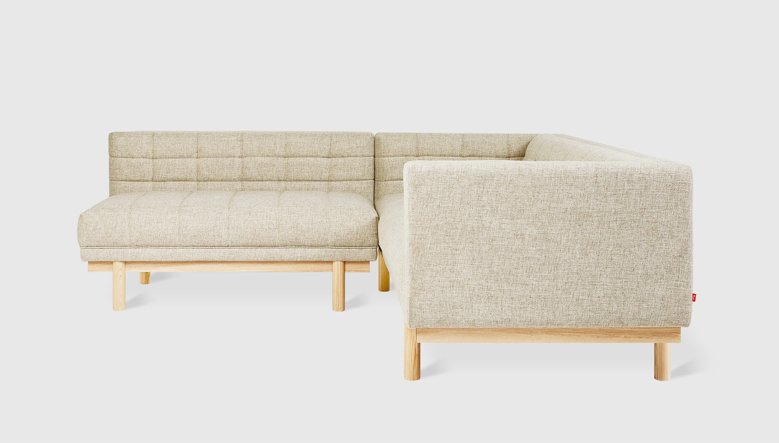 Mulholland Bi-Sectional Sectional Gus*     Four Hands, Mid Century Modern Furniture, Old Bones Furniture Company, Old Bones Co, Modern Mid Century, Designer Furniture, https://www.oldbonesco.com/