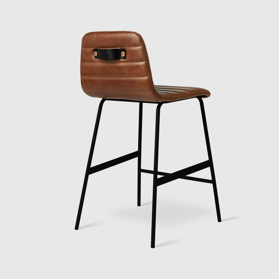 Lecture Counter Stool Upholstered Chair Gus*     Four Hands, Mid Century Modern Furniture, Old Bones Furniture Company, Old Bones Co, Modern Mid Century, Designer Furniture, https://www.oldbonesco.com/