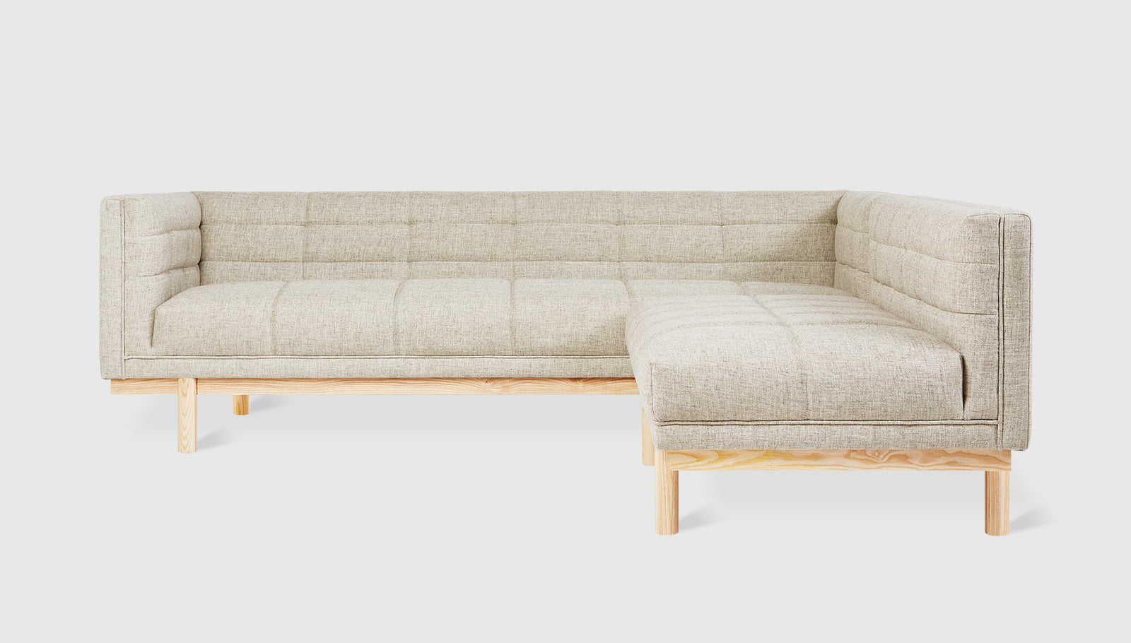 Mulholland Bi-Sectional Sectional Gus*     Four Hands, Mid Century Modern Furniture, Old Bones Furniture Company, Old Bones Co, Modern Mid Century, Designer Furniture, https://www.oldbonesco.com/