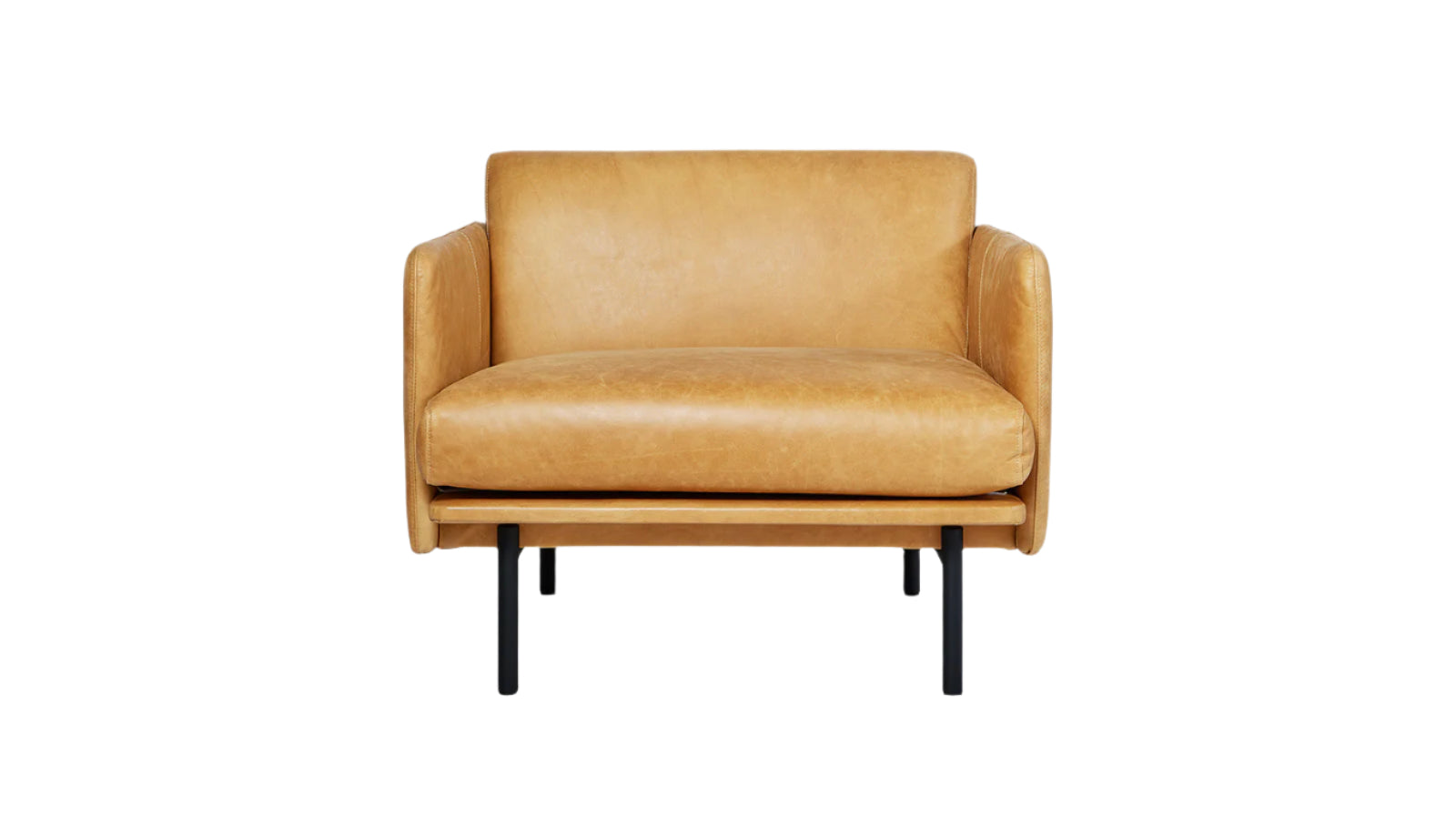 Foundry Chair Canyon Whiskey Leather / BlackChair Gus*  Canyon Whiskey Leather Black  Four Hands, Mid Century Modern Furniture, Old Bones Furniture Company, Old Bones Co, Modern Mid Century, Designer Furniture, https://www.oldbonesco.com/