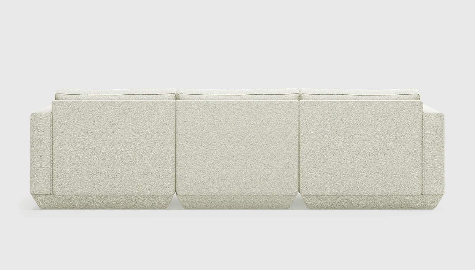 Podium Modular 4PC Sectional Sectionals Gus*     Four Hands, Mid Century Modern Furniture, Old Bones Furniture Company, Old Bones Co, Modern Mid Century, Designer Furniture, https://www.oldbonesco.com/