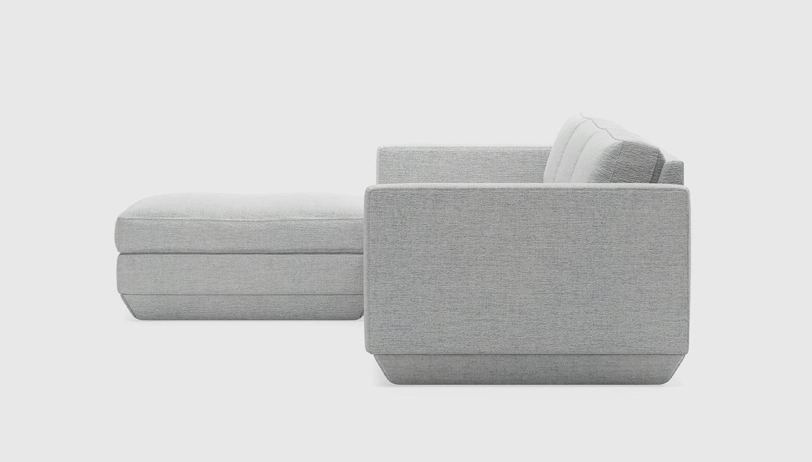 Podium Modular 4PC Sectional Sectionals Gus*     Four Hands, Mid Century Modern Furniture, Old Bones Furniture Company, Old Bones Co, Modern Mid Century, Designer Furniture, https://www.oldbonesco.com/