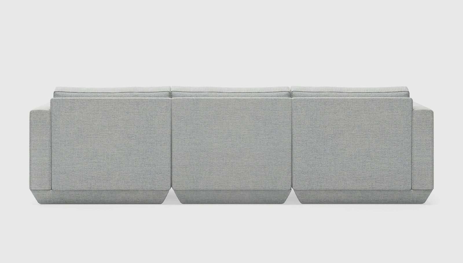 Podium Modular 4PC Sectional Sectionals Gus*     Four Hands, Mid Century Modern Furniture, Old Bones Furniture Company, Old Bones Co, Modern Mid Century, Designer Furniture, https://www.oldbonesco.com/