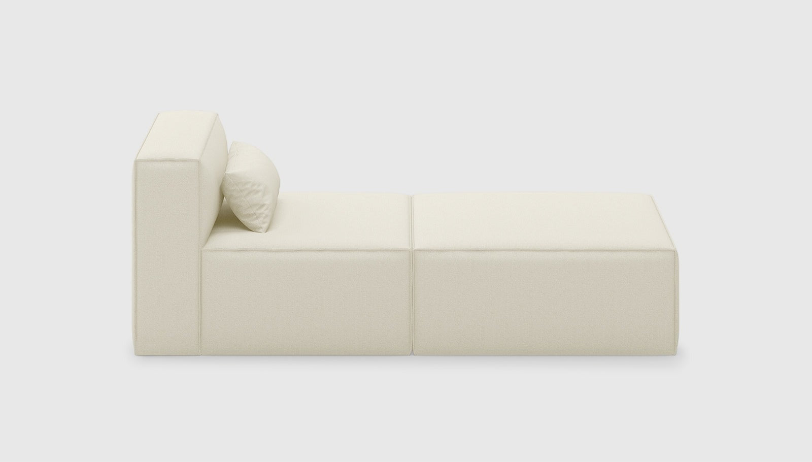 Mix Modular 2-PC Chaise Sofa Gus*     Four Hands, Mid Century Modern Furniture, Old Bones Furniture Company, Old Bones Co, Modern Mid Century, Designer Furniture, https://www.oldbonesco.com/