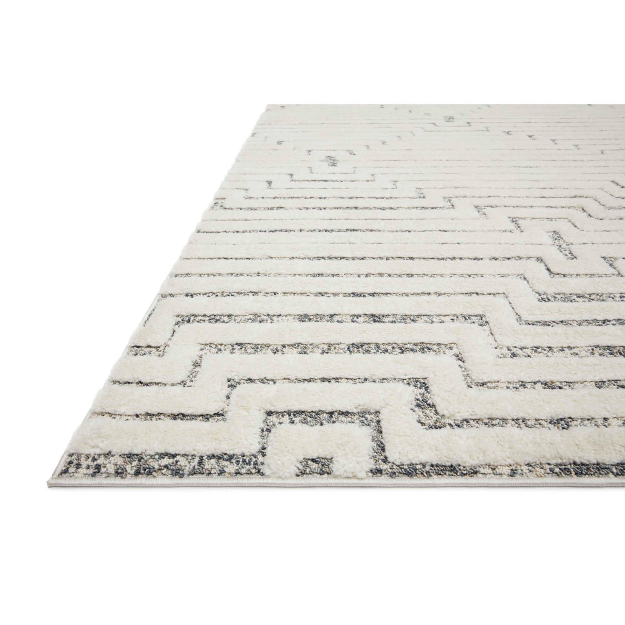 Loloi Hagen White/Sky Rug